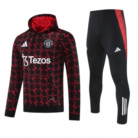 Manchester United Hoodie Sweat de Treino 2024-25 Vermelha